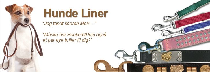 Flere racer Halsbånd fra Hooked4Pets